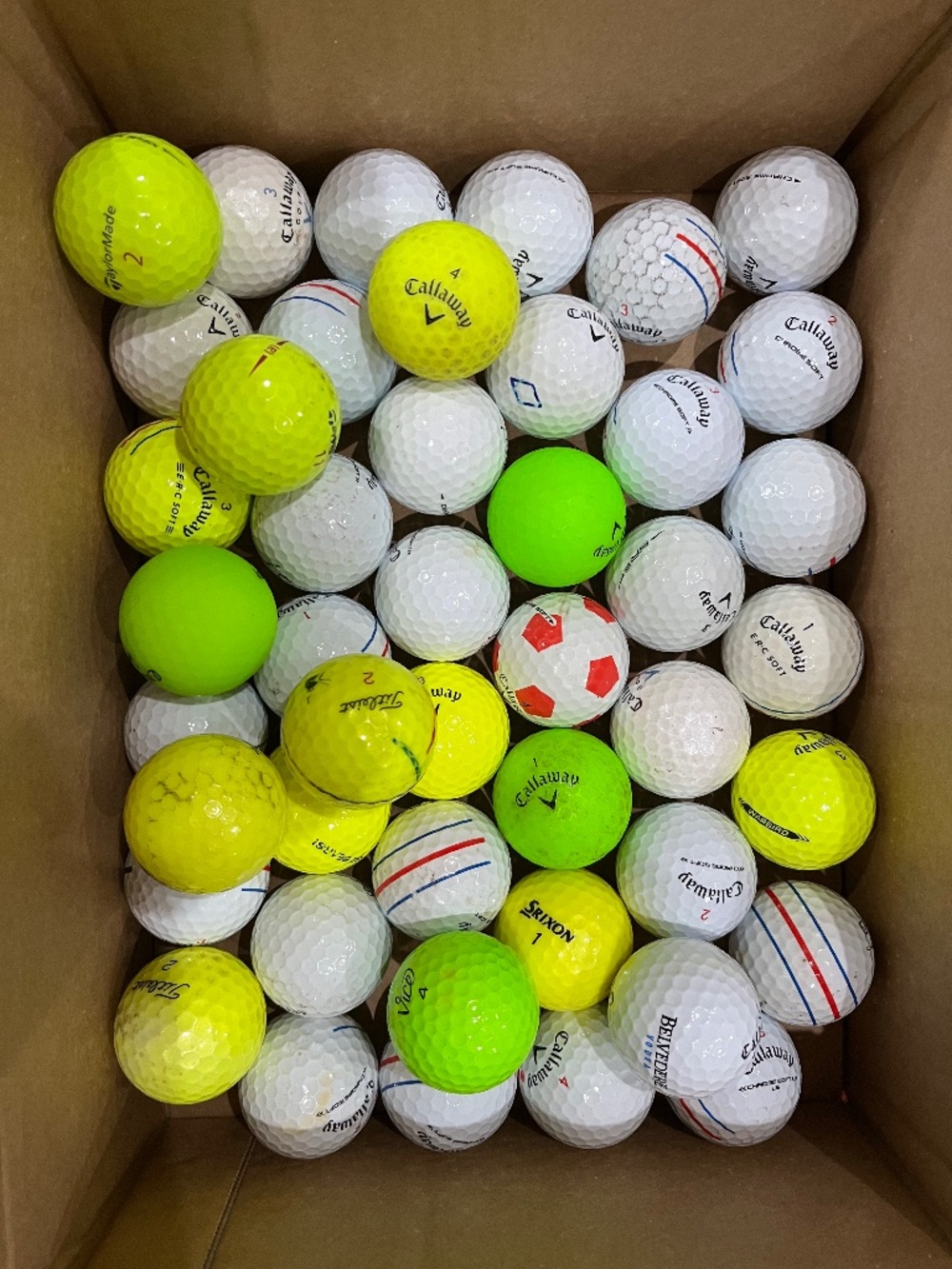 45 Used Golf Balls